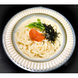 明太クリームうどん