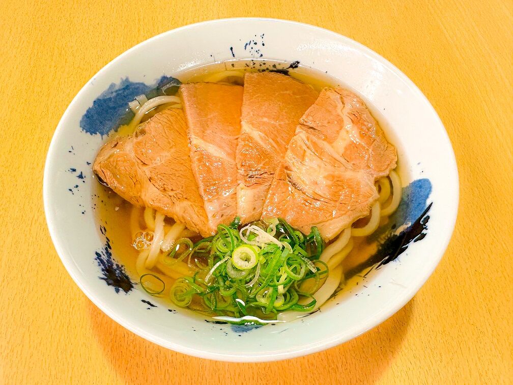 メニューチャーシューうどん
